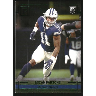 2021 Panini Chronicles Panini Green #35 Micah Parsons