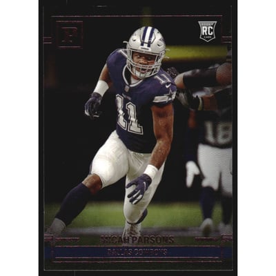 2021 Panini Chronicles Panini Pink #35 Micah Parsons