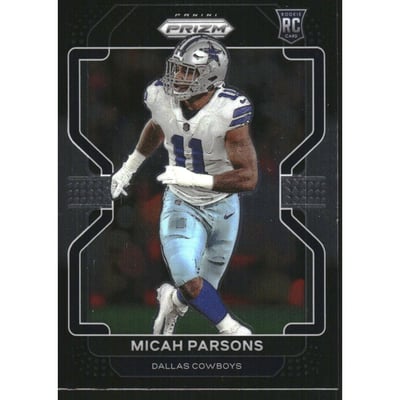 2021 Panini Chronicles Prizm Black #19 Micah Parsons
