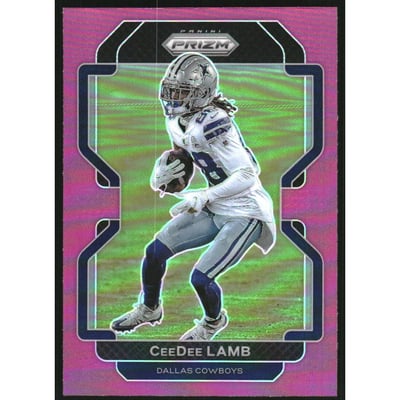 2021 Panini Prizm Prizms Pink #239 CeeDee Lamb