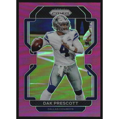 2021 Panini Prizm Prizms Pink #242 Dak Prescott