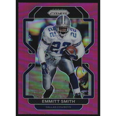 2021 Panini Prizm Prizms Pink #248 Emmitt Smith
