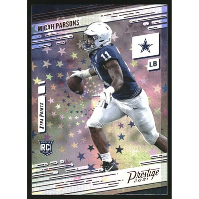 2021 Prestige Xtra Points Astral #244 Micah Parsons