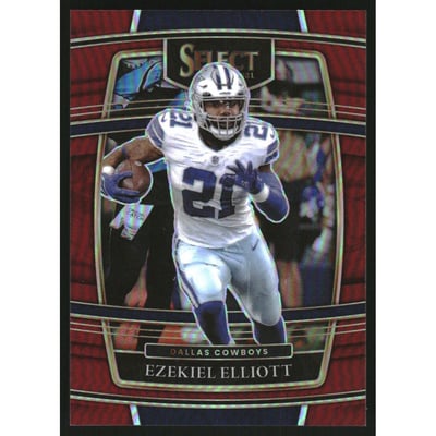 2021 Select Prizm Maroon #11 Ezekiel Elliott