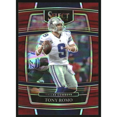 2021 Select Prizm Maroon #42 Tony Romo