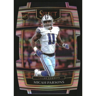 2021 Select Prizm Silver Die Cut #85 Micah Parsons