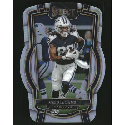 2022 Select Prizm Silver Die Cut #273 CeeDee Lamb