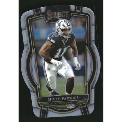 2022 Select Prizm Silver Die Cut #275 Micah Parsons