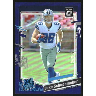 2023 Donruss Optic Purple #227 Luke Schoonmaker RR