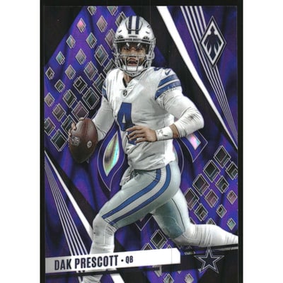 2023 Panini Phoenix Purple Seismic #22 Dak Prescott