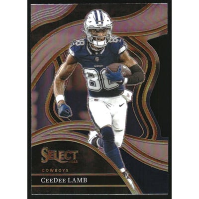 2023 Select Prizm Silver Die Cut #287 CeeDee Lamb