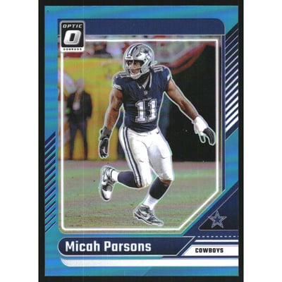 2024 Donruss Optic Aqua #56 Micah Parsons