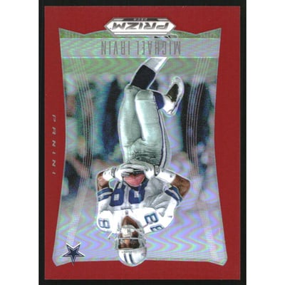 2024 Panini Prizm Deca Prizms Red #85 Michael Irvin