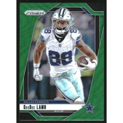 2024 Panini Prizm Prizms Green #75 CeeDee Lamb