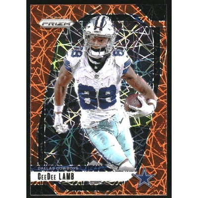 2024 Panini Prizm Prizms Lazer #75 CeeDee Lamb