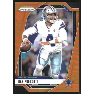 2024 Panini Prizm Prizms Orange #73 Dak Prescott