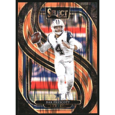 2024 Select Prizm Orange Shock #125 Dak Prescott/399