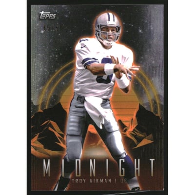 2024 Topps Midnight Summer Solstice #26 Troy Aikman