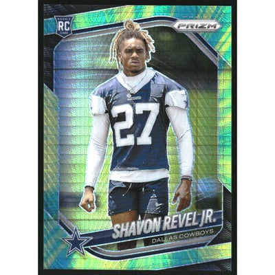 2025 Panini Prizm Prizms Hyper #380 Shavon Revel Jr.