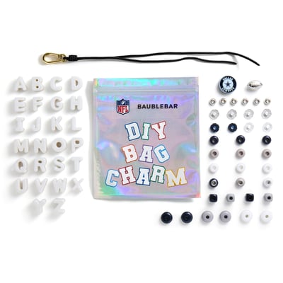 Dallas Cowboys BaubleBar Mini Custom Bag Charm Bead Kit