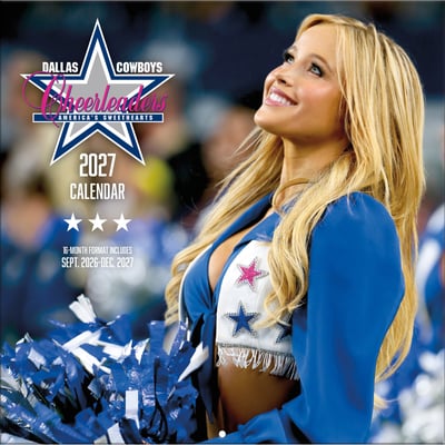 Dallas Cowboys 12" x 12" Sideline Wall Calendar