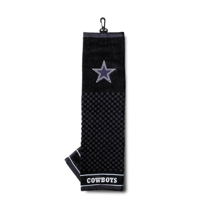 Dallas Cowboys 16" X 22" Tri-Fold Embroidered Scrubber Golf Towel