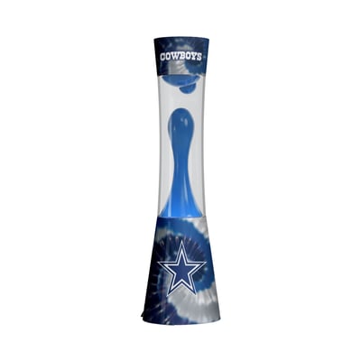 Dallas Cowboys 17" Tie-Dye Magma Lamp with Bluetooth Speaker