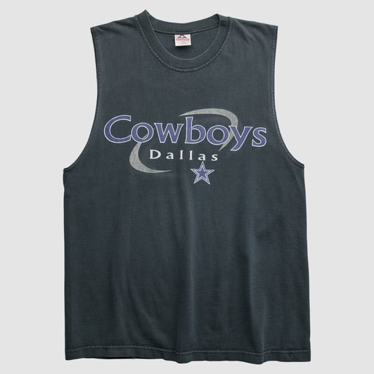 Dallas Cowboys Alstyle 2000s Tank - Black - M by Fanatics Real Vintage