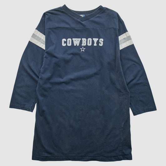 Dallas Cowboys Concepts Sport 2000s Long Sleeve T-shirt - Navy - L by Fanatics Real Vintage