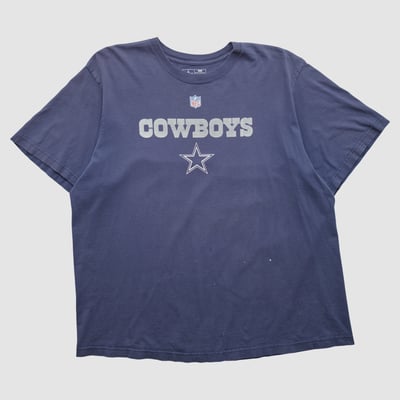 Dallas Cowboys Cowboys 2000s T-shirt - Navy - 2XL by Fanatics Real Vintage