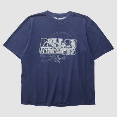 Dallas Cowboys Cowboys Authentic Apparel 2000s T-shirt - Navy - M by Fanatics Real Vintage