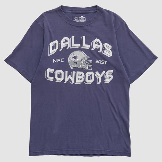 Dallas Cowboys Cowboys Team Apparel 2010s T-shirt - Navy - XS by Fanatics Real Vintage