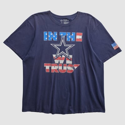 Dallas Cowboys Dallas Cowboys Authentic 2010s T-shirt - Navy - 2XL by Fanatics Real Vintage