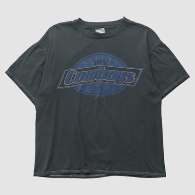 Dallas Cowboys Hanes 90s T-shirt - Charcoal - L by Fanatics Real Vintage