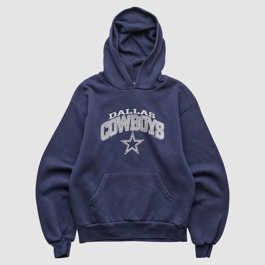 Dallas Cowboys Lee Apparel 2000 Hooded Pullover Sweatshirt - Navy - Yth M by Fanatics Real Vintage