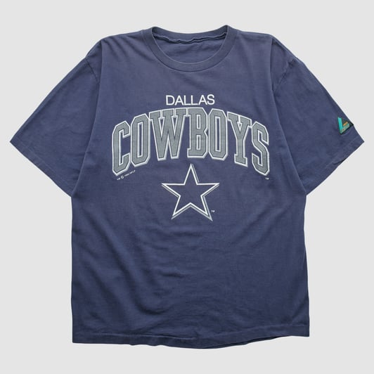 Dallas Cowboys Logo Athletic 1992 T-shirt - Navy - M by Fanatics Real Vintage