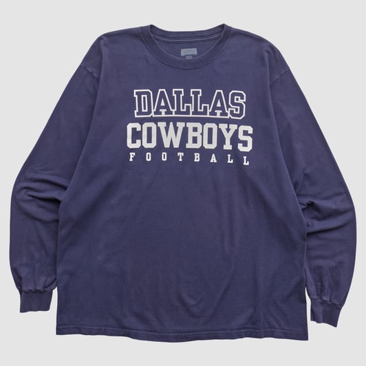 Dallas Cowboys Reebok 2000s Long Sleeve T-shirt - Navy - XL by Fanatics Real Vintage