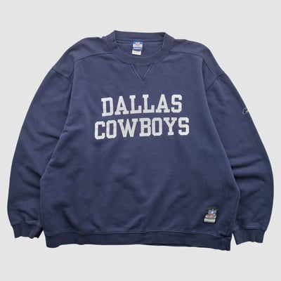 Dallas Cowboys Reebok 2000s Pullover Sweatshirt - Navy - L by Fanatics Real Vintage