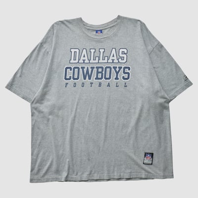 Dallas Cowboys Reebok 2000s T-shirt - Heather Gray - 3XL by Fanatics Real Vintage