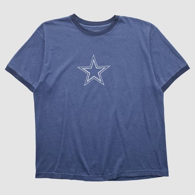 Dallas Cowboys Reebok 2000s T-shirt - Navy - 2XL by Fanatics Real Vintage