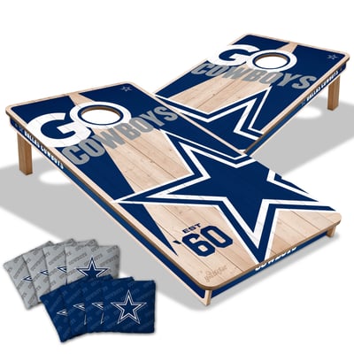 Dallas Cowboys Fanpoint 2' x 4' Cornhole Game with Bags