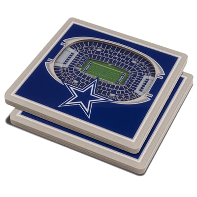 Dallas Cowboys Fanpoint 3D StadiumView Coasters