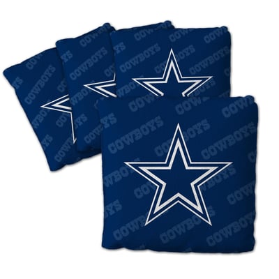 Dallas Cowboys Fanpoint Four-Piece Cornhole Bag Set