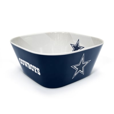Dallas Cowboys Fanpoint Large Party Bowl