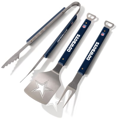 Dallas Cowboys Fanpoint Spirit Series 3-Piece BBQ Set