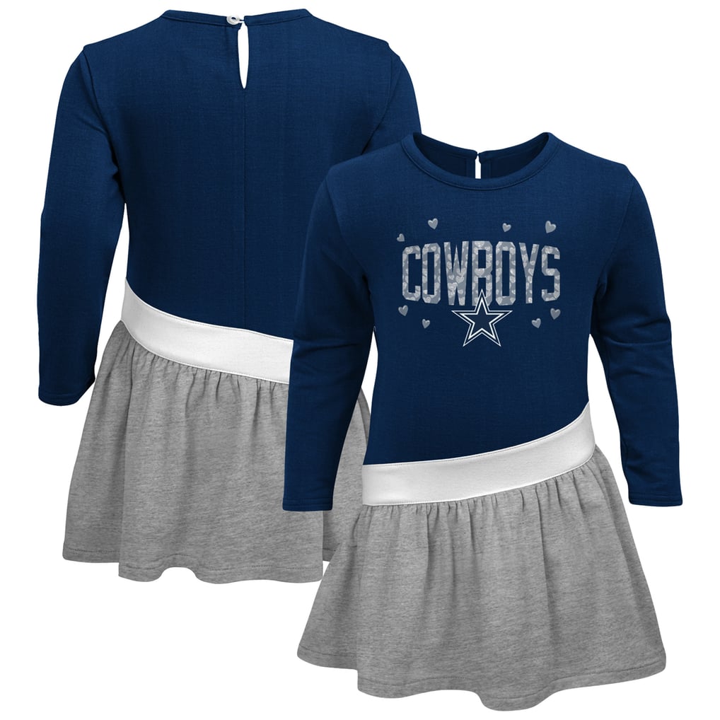 dallas cowboys jersey dresses Girls Preschool Heart to Heart Dress 10% Crystal