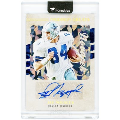Jay Novacek Dallas Cowboys Autographed 2022 Panini Donruss Gridiron Greats #GG65 Card