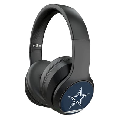 Dallas Cowboys Keyscaper Stripe Wireless Bluetooth Headphones With Case