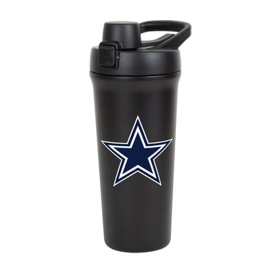 Dallas Cowboys Logo Brands 26oz. Flipside Shaker Bottle