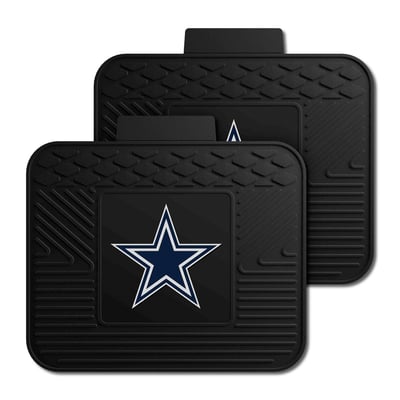 Dallas Cowboys Logo Brands Two-Piece Utility Car Mat Set
